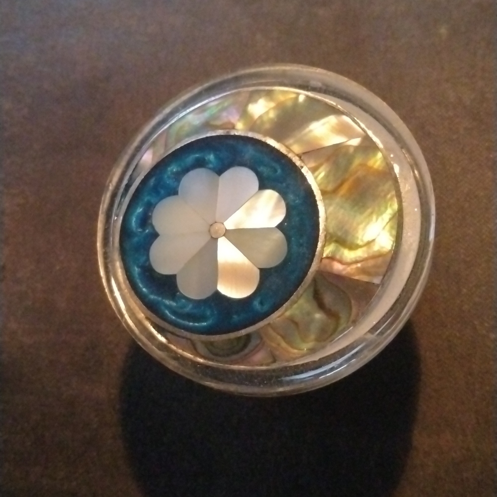 Abalone phone grip